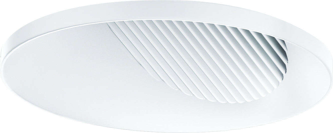 Round Wall wash, flangeless, white